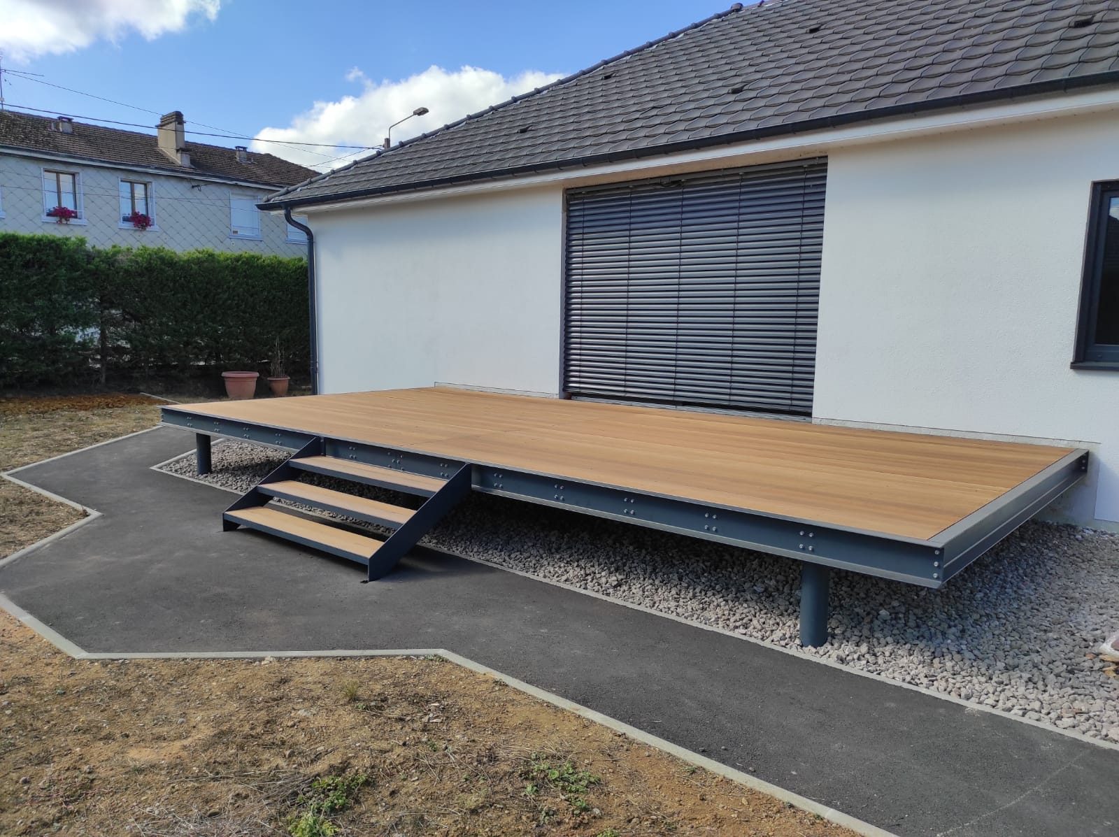 Terrasse en acier sur mesure — Archimetal